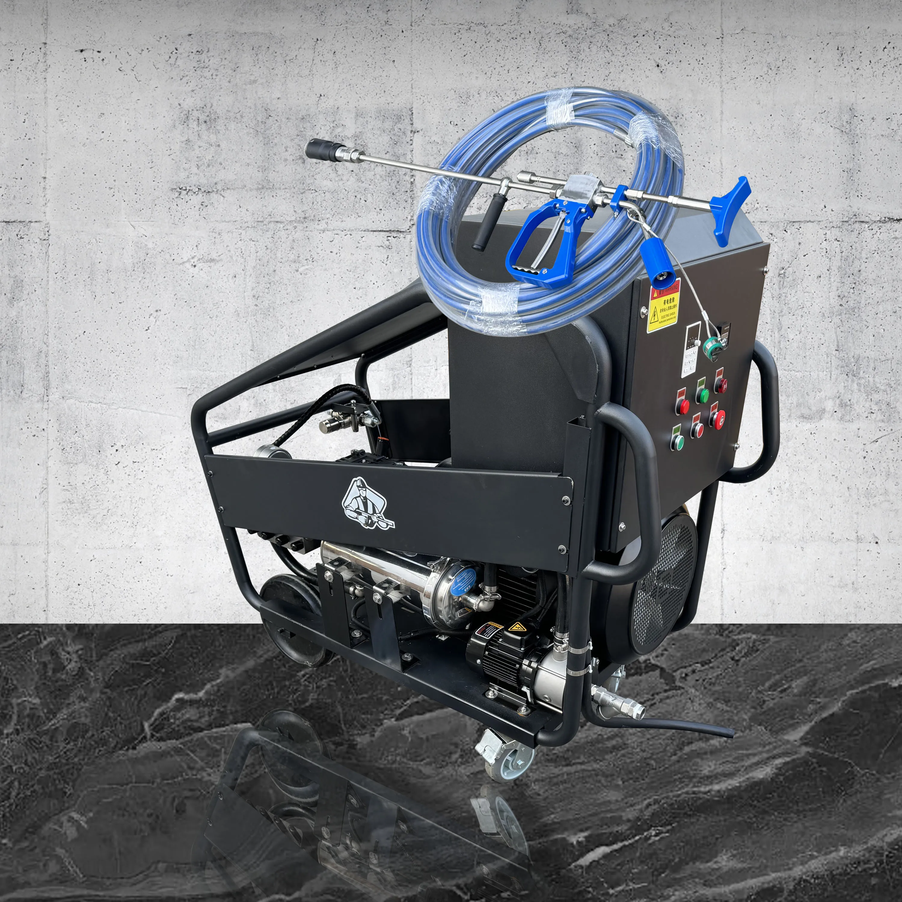 30KW 29000Psi 2000Bar 10Lpm KY Series Industrial Electric Pressure Washer Strip Paint & Rust Voltage Can Be Customized
