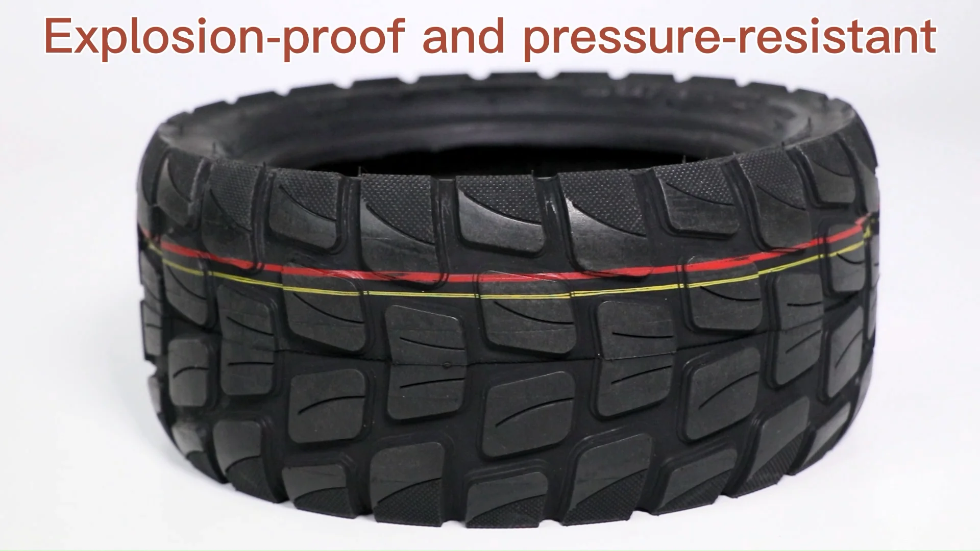 Pneus Tout-Terrain 10x2.75-6.5 Pour Trottinette Électrique - Compatible Speedway 5, Dualtron, Zero 10X - Valve PVR50