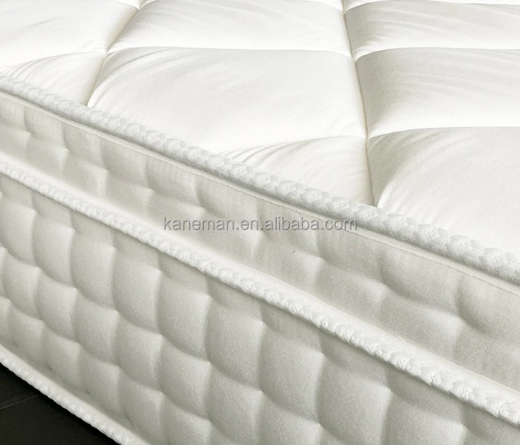 Hot Sale Colchon Popular Design Latex Mattress Matelas Wholesale Pocket  Spring Hybrid Mattress Roll up Full Queen King Mattress