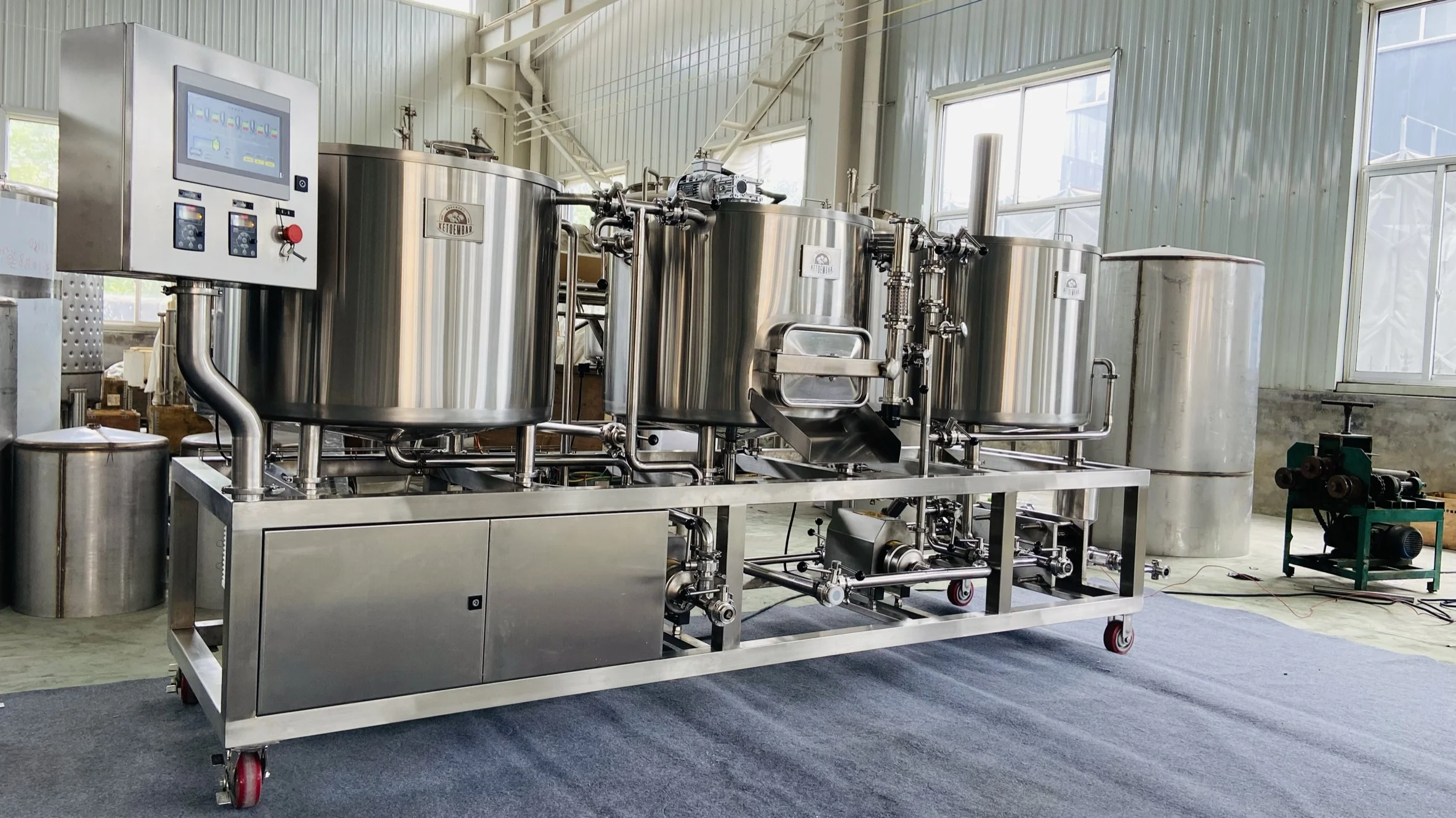 200L醸造所ビール醸造設備ビール製造機醸造設備システム304