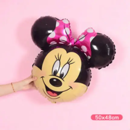 50 Pcs Minnie Compleanno Palloncini, Decorazioni Compleanno Minnie