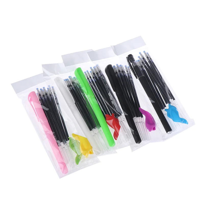 Air Disappearing Automatically Erase Magic Joke Pen Auto Vanishing Ink Erasable Pen Refills Kit Disappear Ink Ball Point Pen