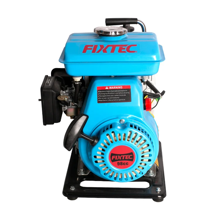 FIXTEC Portable Power Engine Gasoline Motor Water Pump Mini Gasoline Pressure Pumps