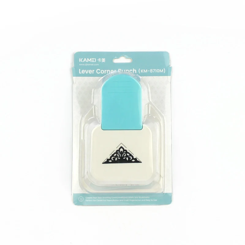 Corner Lever Punch For Paper Crafting - Decorative Edge Tool For Scrapbooks & Cards