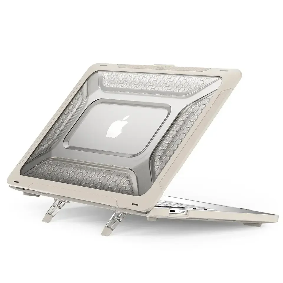 Custom Plastic Stand Hard Shell for Laptop Protection