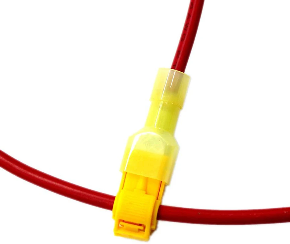 Electrical  Brass  Splice Quick  Wire Spade Connector Terminals Insulated Connector Snap T-tap Wiring Accessories