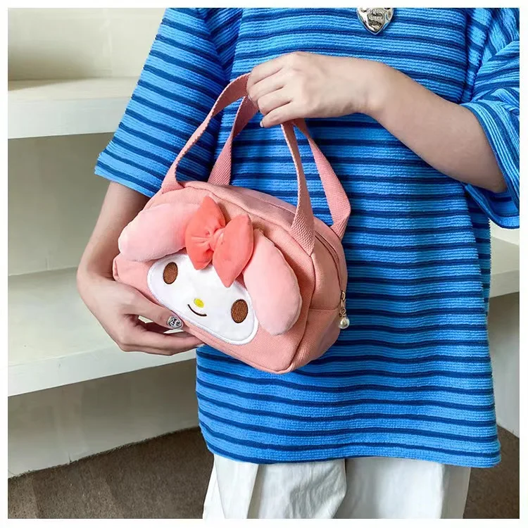 2024 Kawaii Luxury Cartoon Ladies Women Bag Creative Soft Plush Bunny ...