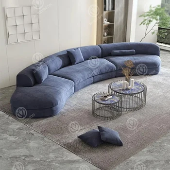 Contemporary Luxury Modern Couch Italia Style Home Furniture Set Living Room Sofas