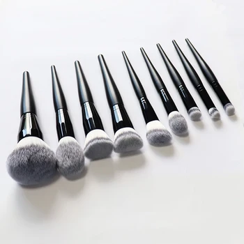 Makeup Brush set 9PCS Makeup Brushes custom Logo  High Quality Foundation Brush  OEM Customized makeup set