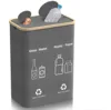 Colore grigio con 1 borsa interna