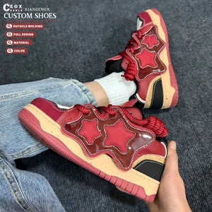 Sport Skateboard Shoes Custom Design Wholesale Men's Sneakers Breathable Spring Summer High Quality Logo Branding