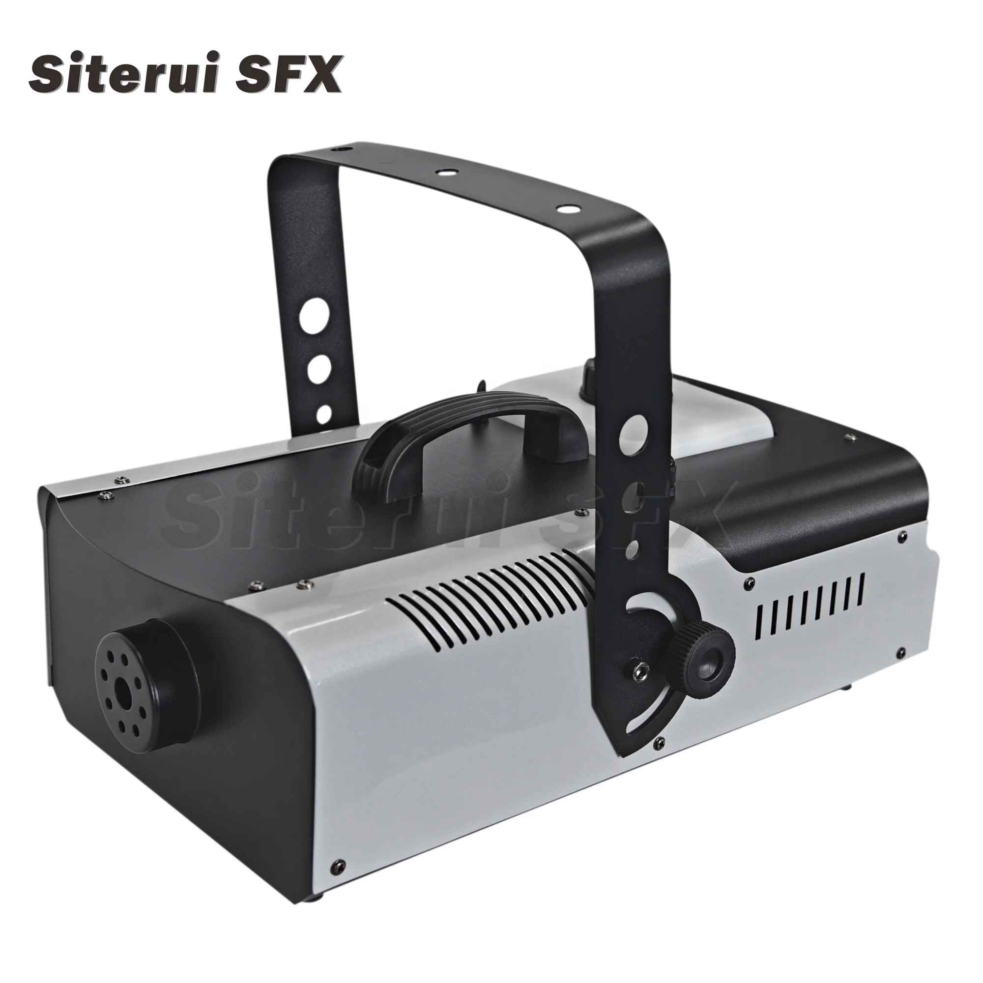 SITERUI SFX Stage Effect Disco Fog Smoke Machine Wireless Remote Control 1200W Fogger Regular Fog Machine for Stage Wedding Bars