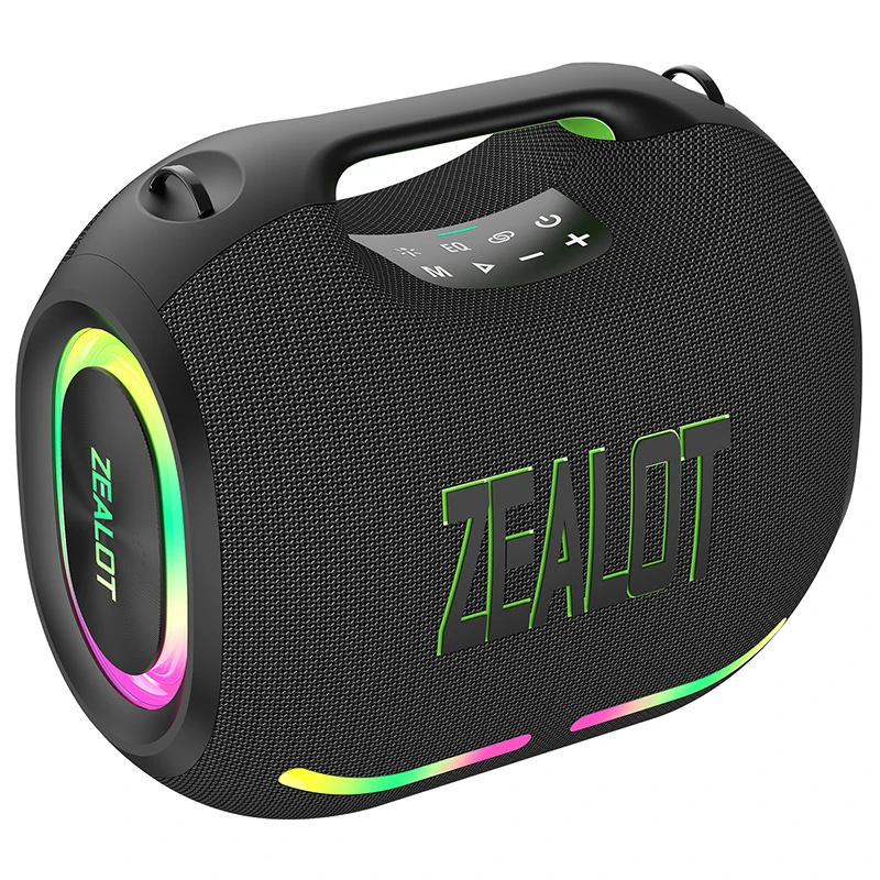 Zealot ZE01 120W Portable Bluetooth Speaker with Deep Bass for