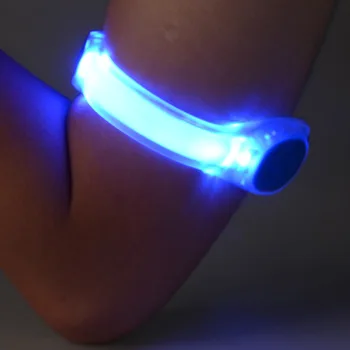 Bracelet Lumineux De Jogging - LED étanche 7 Couleurs, Rechargeable USB, Pour Running, Marche Ou Vélo De Nuit