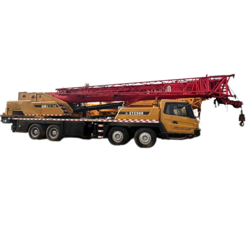 Sany STC 500,50 ton crane, main arm 46 meters, weight 11 tons (with ...