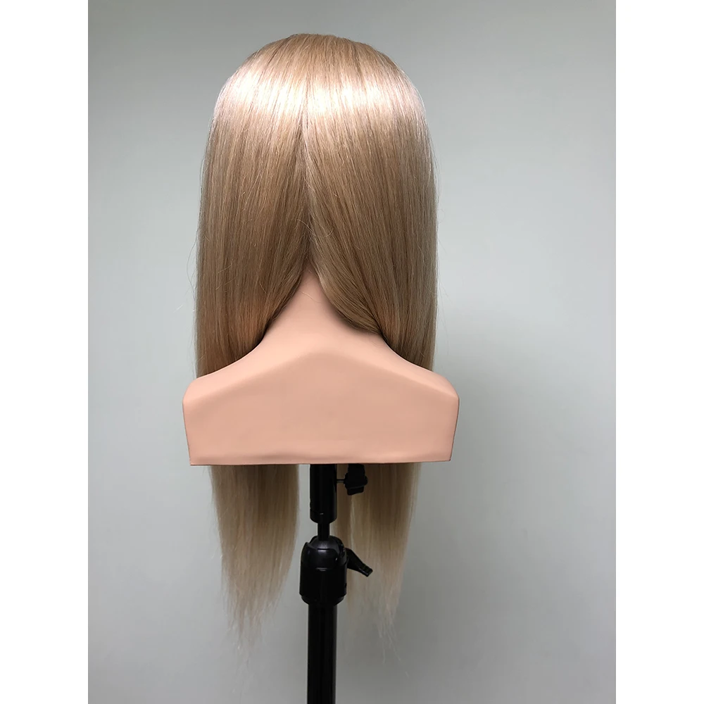 Wholesale Price Europe Face Hair Mannequin  With Shoulder for Academy School