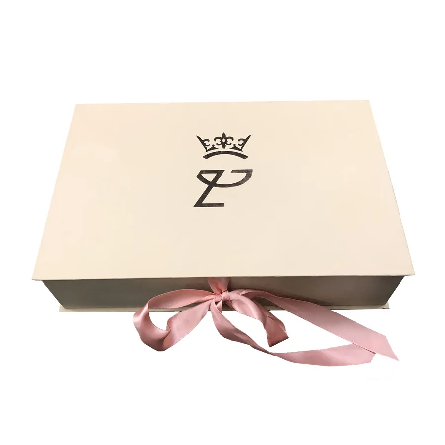 Gold Emboss Custom Hard Cardboard Box Packaging Magnetic Flap Gift Coat Gift Box