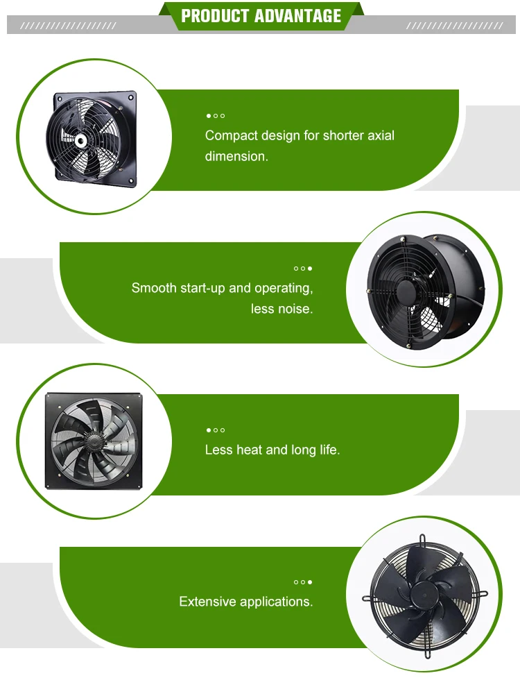 Axial Flow Fan, 250mm, 220V, 960m3 - detail 8
