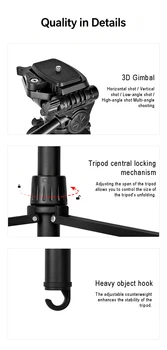 F660 tool measuring instrument, level instrument, tripod for projector, 1.5-meter fishing lamp stand detail image