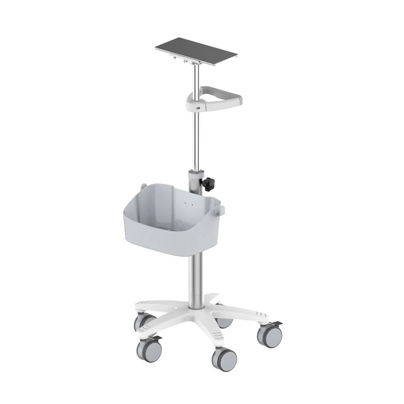 
 Good  price of medical Trolley Roll Stand with with baskets option  