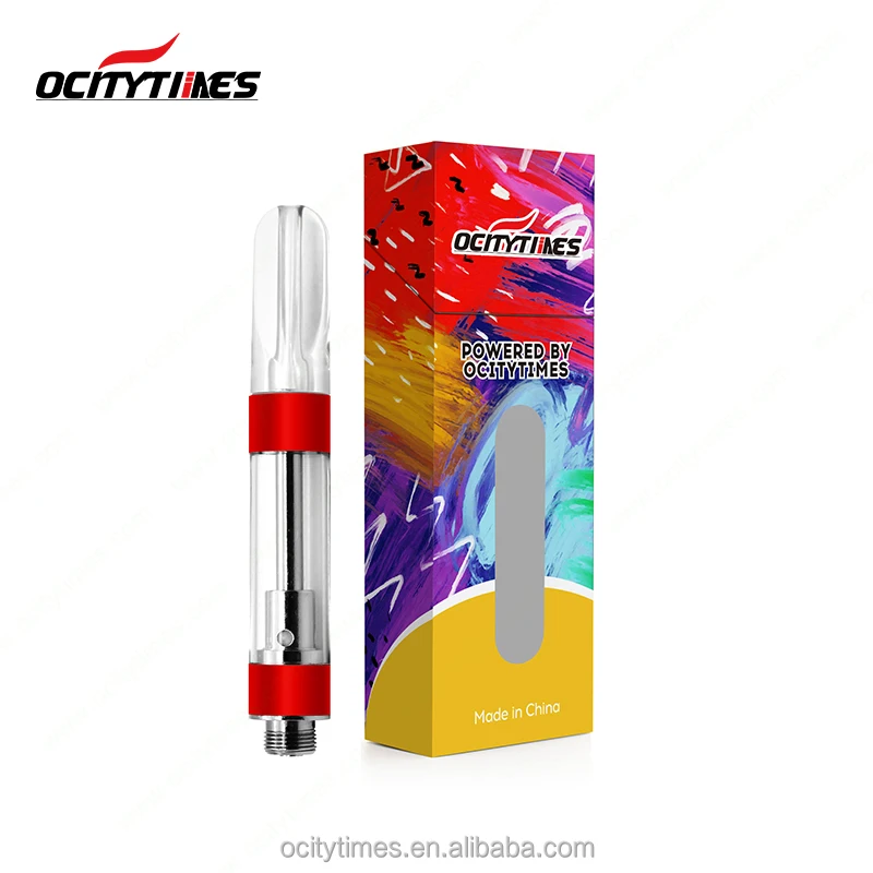 Ocitytimes C10 Custom Packaging CBD Oil Vape Cartridge 1ml