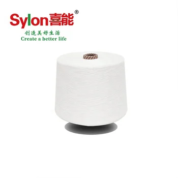 Sylon warm thermolite keep therm heating retaining hollow polyester cotton blended spun yarn 21S 32S  40S