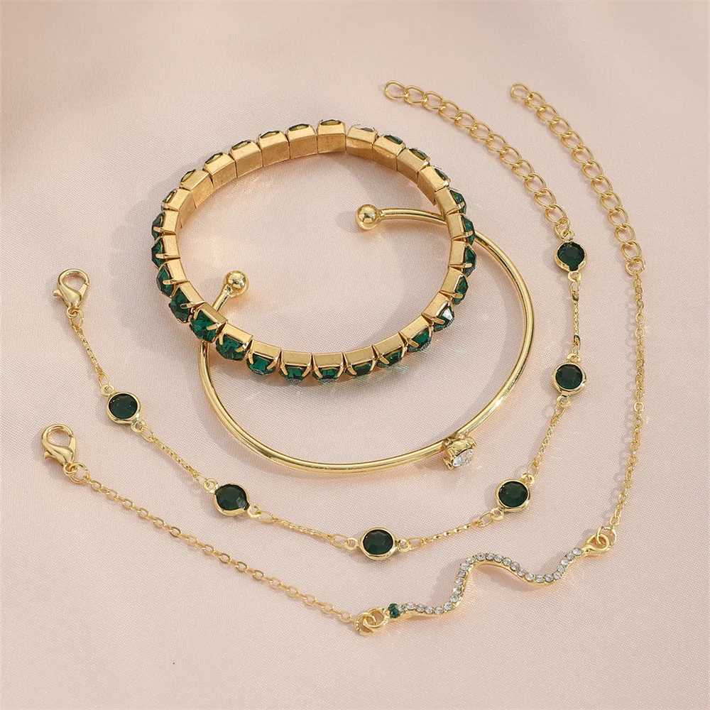 Sindlan 4pcs Set Bracelets Wholesale Fashion Jewelry Charm Bracelets ...