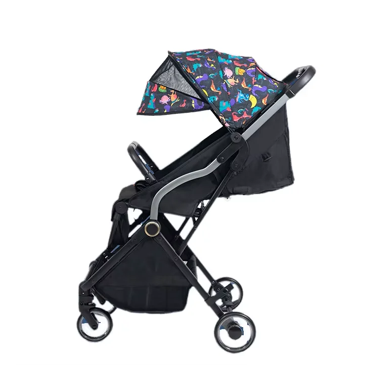 Top Sale Brand 2-in-1 Reversible Iron Frame Wagon Stroller One-Hand Foldable Canopy By Baby Carriage 5