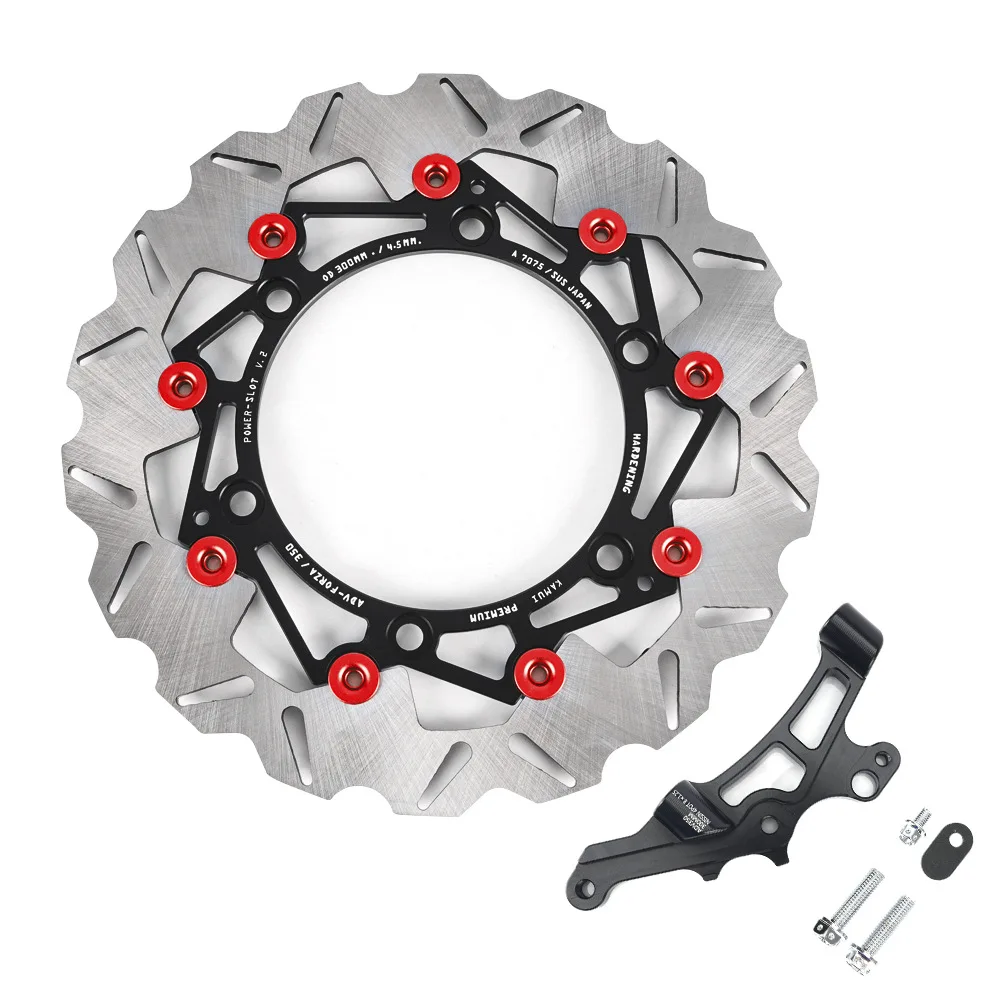 300mm Brake Discs Kit for Honda Adv350 | Nissin 4P Caliper Upgrade