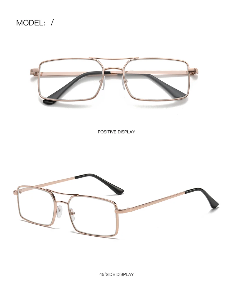 Zc602 Metal Frame Glass Lens Presbyopia 250 Supplier Wholesale Glasses