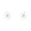 E-S3459 Daisy-Silver