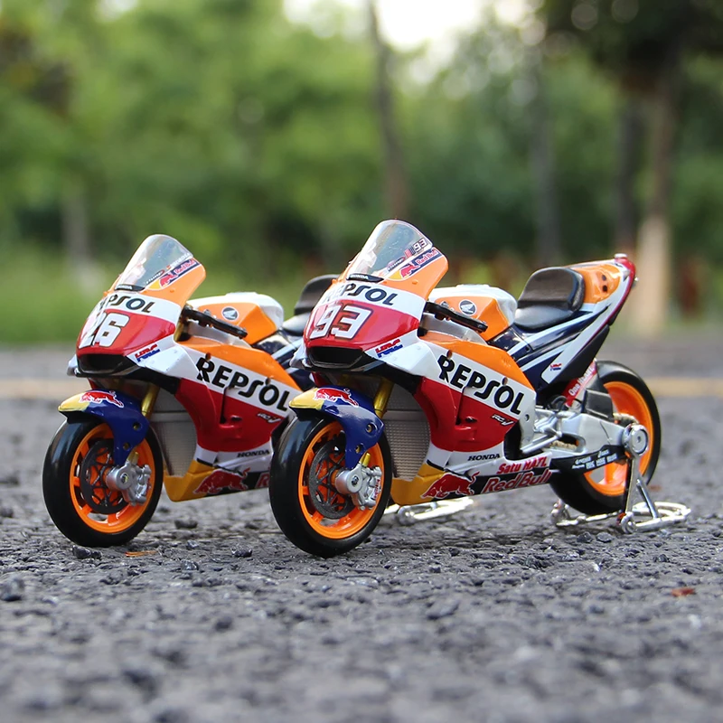 1/18 Diecast Motorcycle 2018 Repsol Moto GP Vintage Motorcycle Models Hot  Selling Simulation Alloy Motorcycle Model