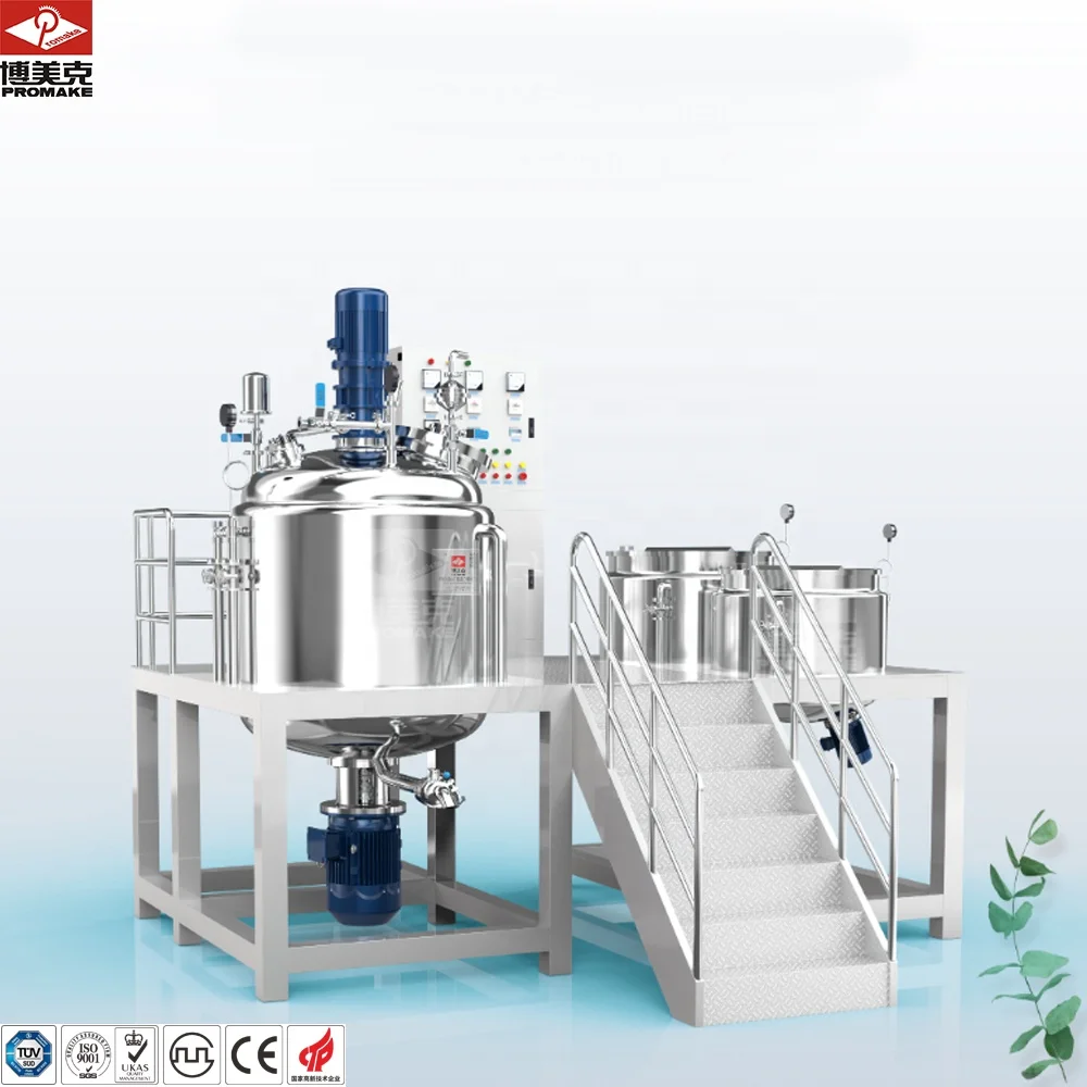 Shampoo Mixer Emulsifying Mixer Sus 316L Lotion Face Cream Cosmetic Cream Mixer Emulsifying Equipment