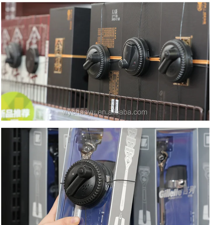 Alpha EAS Security Anti Theft  2 Alarm Spider Wrap Hard Tag for Box protection