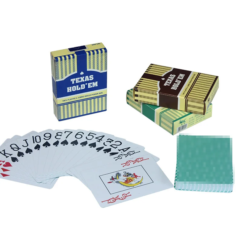 Custom Full Color Illustrations Printing PVC Poker Deck Trading Playing Cards Wholesale Suppliers Promotion Price