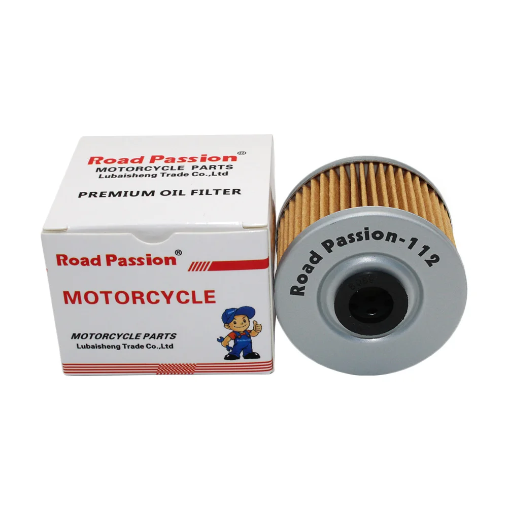 Filtre à Huile Moto Road Passion - Compatible Honda CBR250R, CRF250L, CB300F, CBR300R, TRX, Etc. (diamètre 50mm, Hauteur 37mm) - 3
