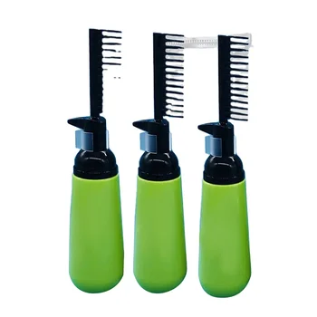 Professional Hair Coloring Dye DIY Hair Dyeing Bottle With Comb Applicator Hair Color Squeeze Bottle