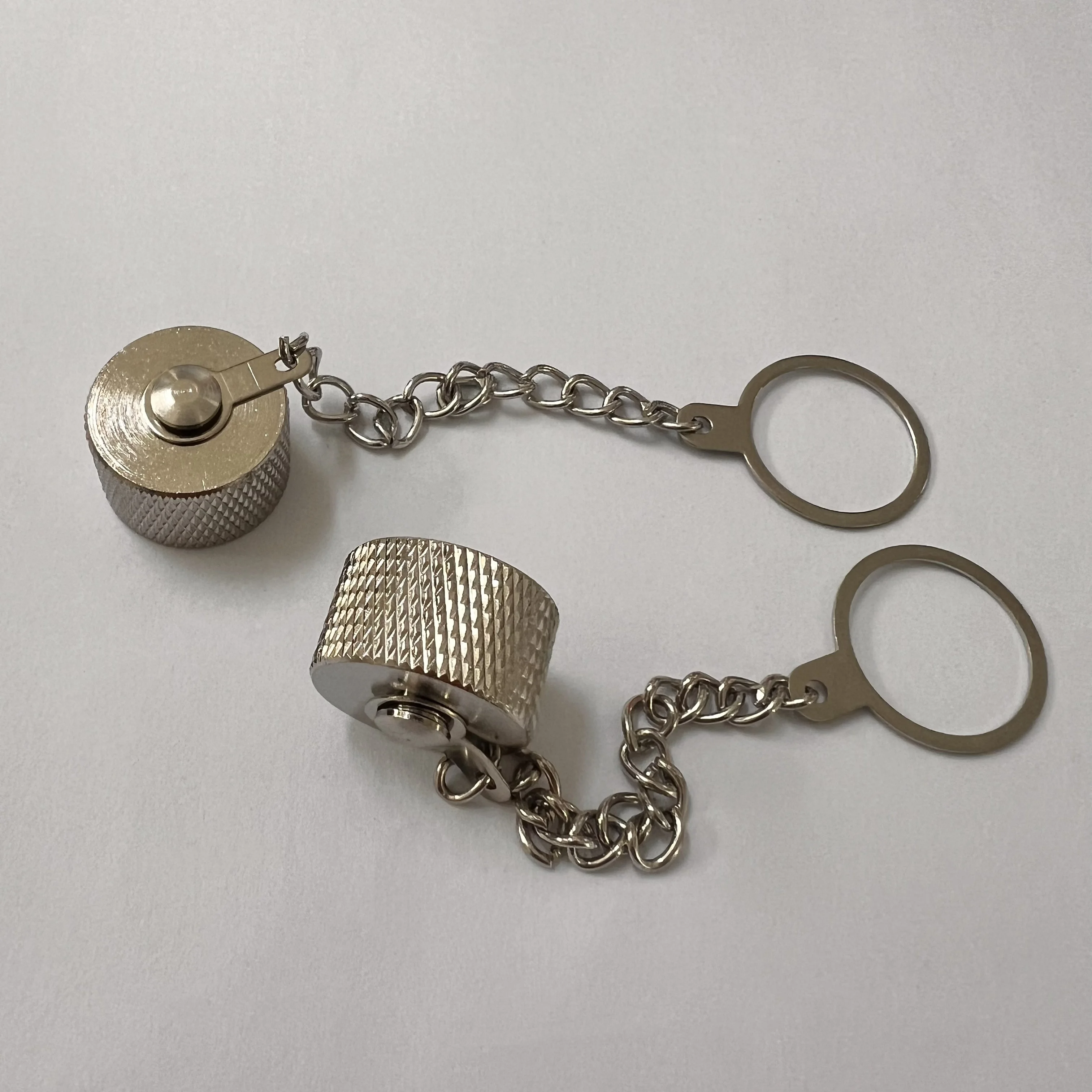 product in stock copper chain n dust cap for n type coaxial connector protector dust cap-0