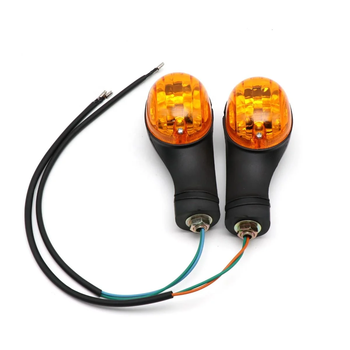 Motorcycle Turn Signal Light Yellow Front Cover Indicator Light Winker for  CT100 BM150