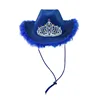 Plume bleu roi