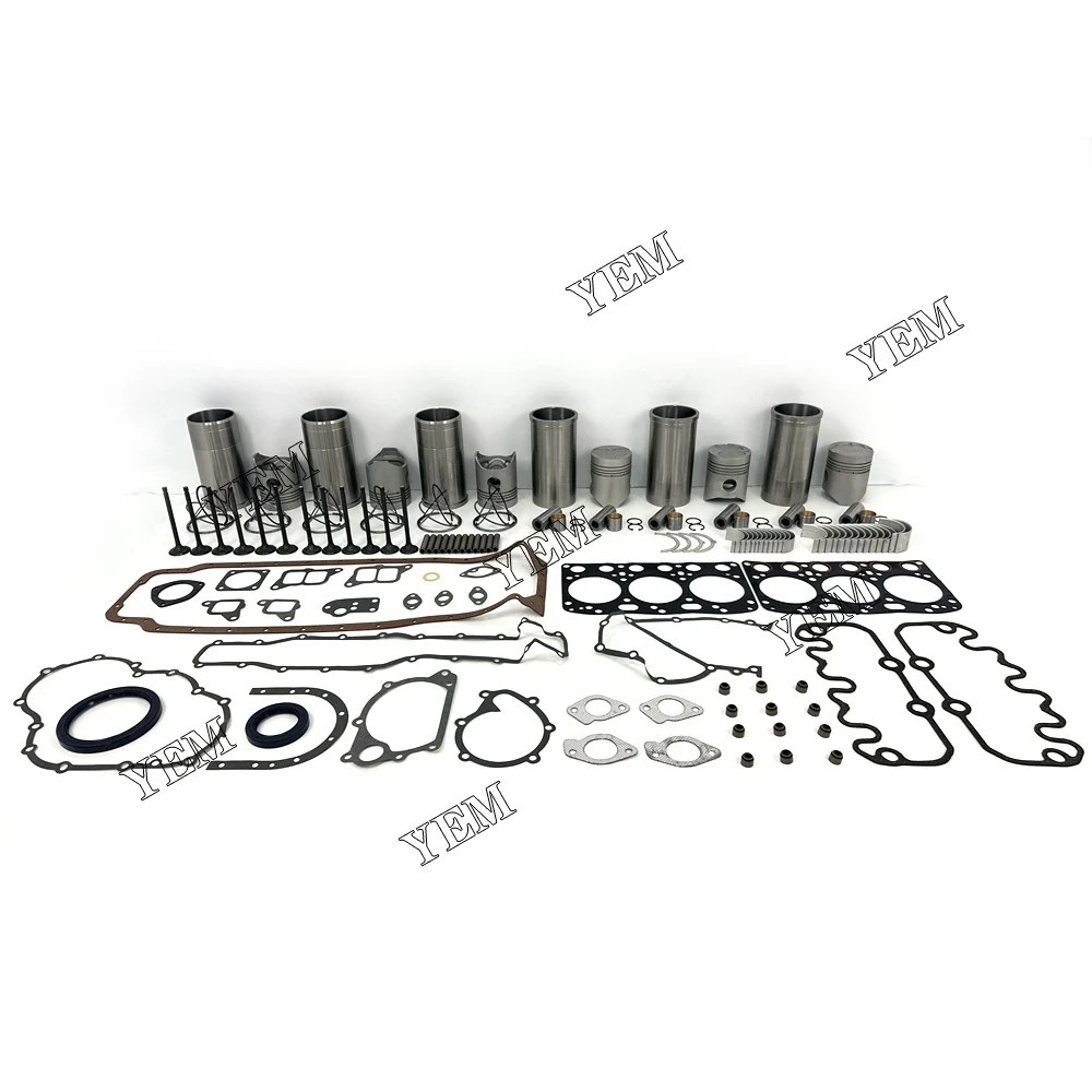 2D Overhaul Kit Cylinder Liner Kit With Gasket Set Bearing for Toyota Engine. 2