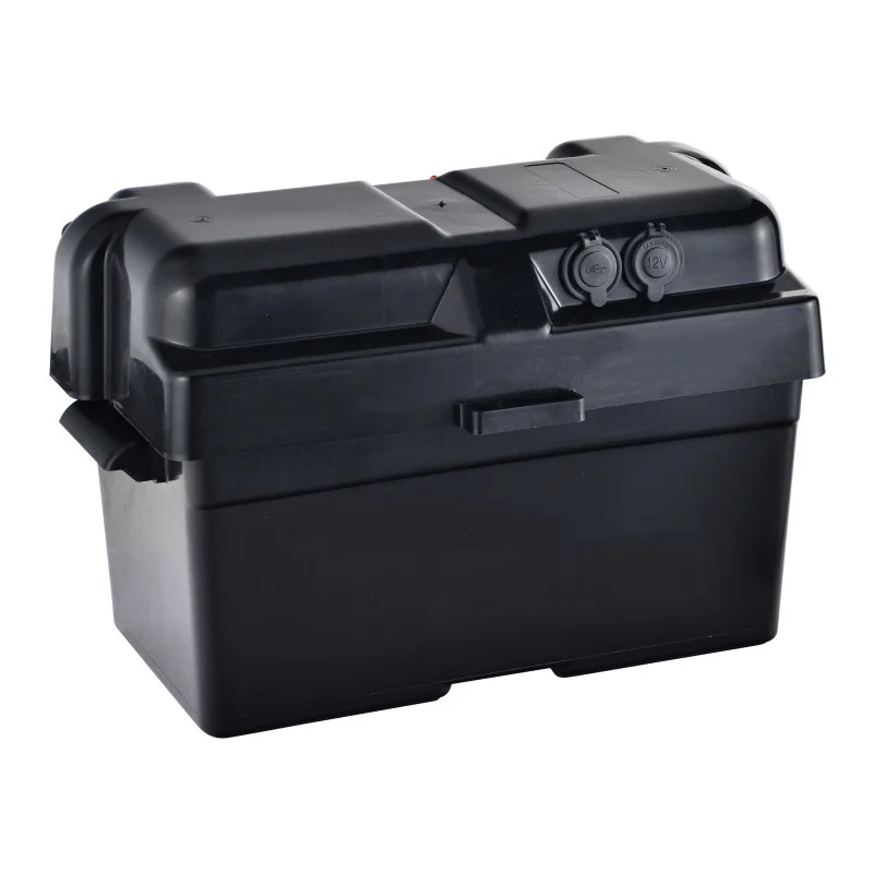 Outdoor Large Plastic 12 Volt Battery Box Camping Adventure Battery Box