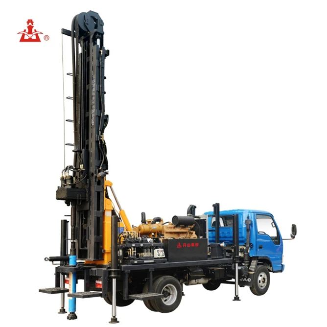 
 200m Depth tractor mounted water well drilling rig Machine to dig deep wells