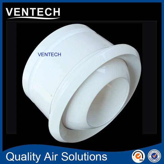 HVAC round diffuser duct insulation jet diffuser air diffuser