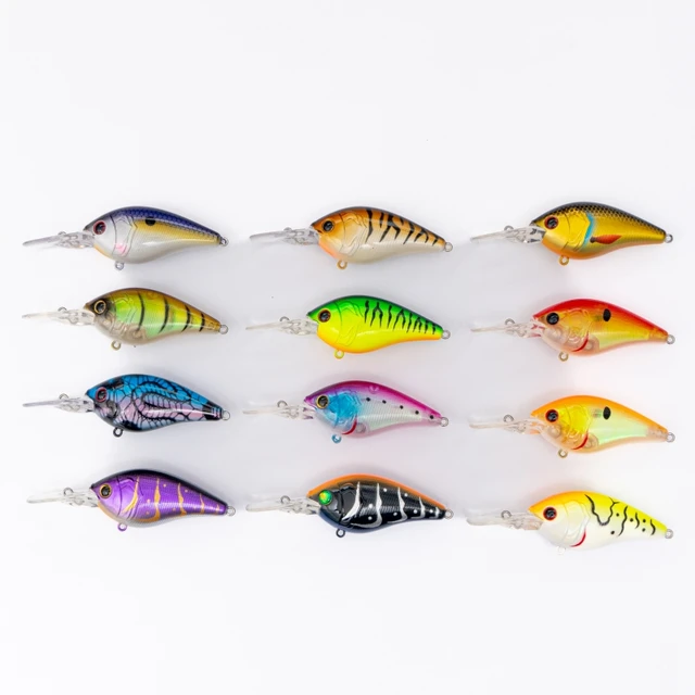 TIDE New design Crank bait TD-6050 wobbler Fishing Lure crank bait 60mm 12g Floating Hard Crank Fishing for all the waters