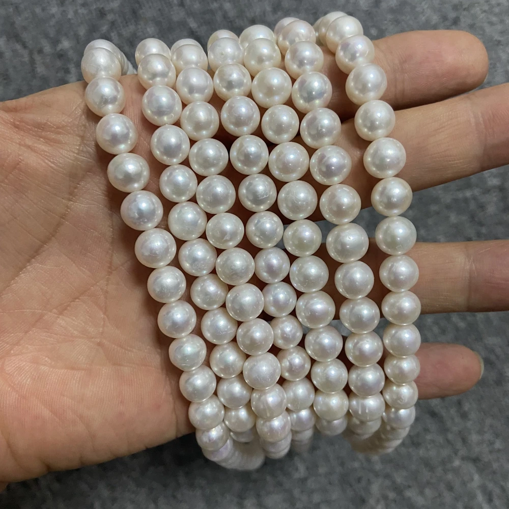 Wholesale 4a Quality Natural Freshwater Pearls Beads 78 89mm Loose