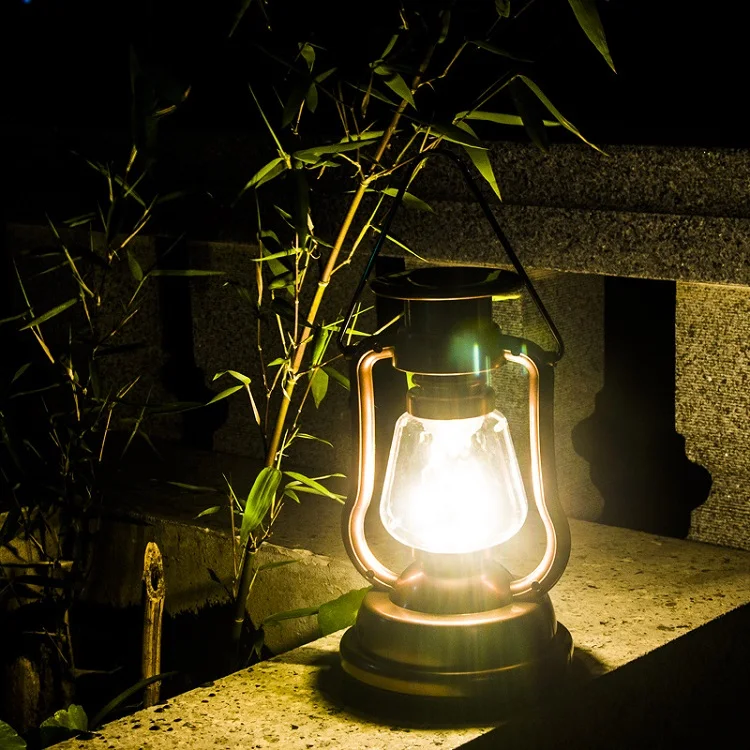 Portable Multi Function LED Camping Light Emergency Survival Tool Solar  Hand Crank Camping Lantern Rechargeable Flashlight