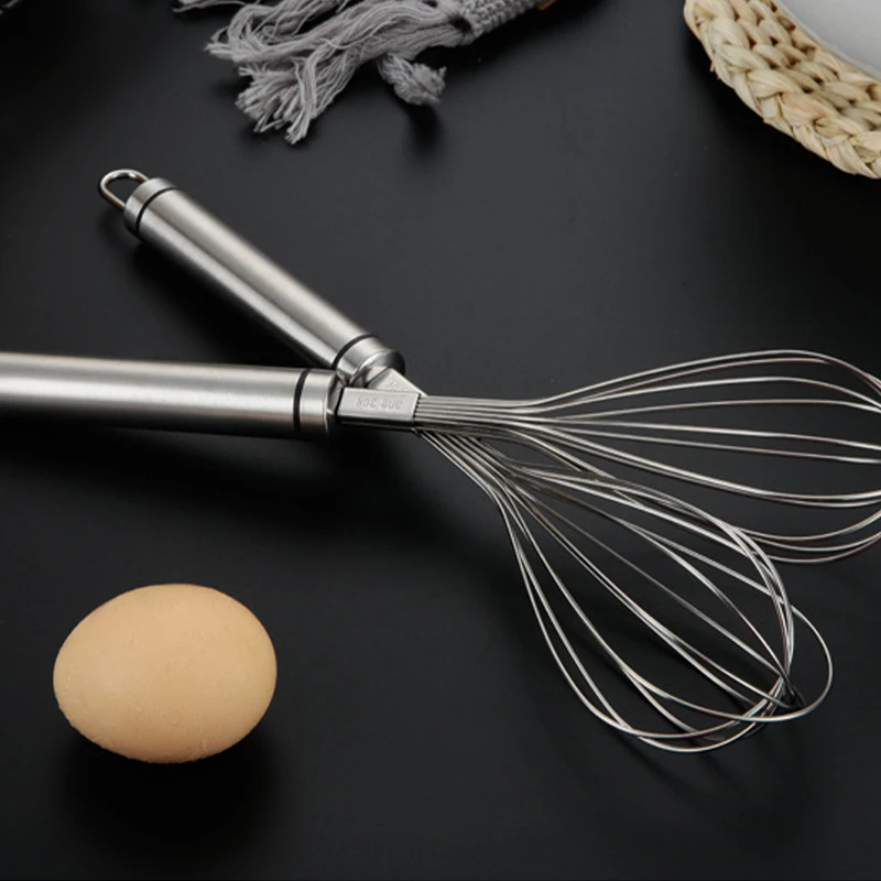 Cake Wire Utensil Plastic Matcha Holder Glass Semi Automatic Hand Cocktail S Spoon Mixer Eggs Beater Stainless steel whisk