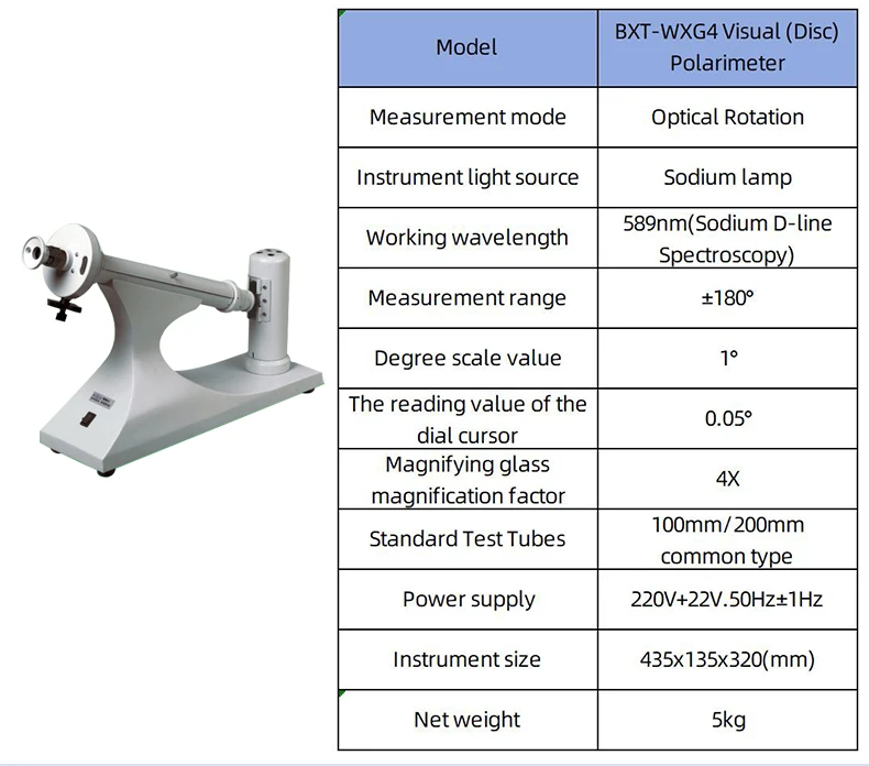 Optical Rotation Test Gel Laboratory Optical Digital Automatic Polarimeter Test Tube Rotation ...