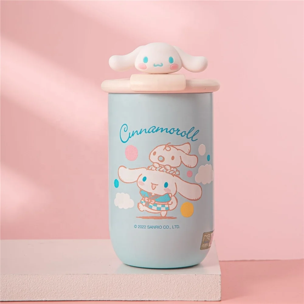 2023 In Stock Sanrio Kuromi Vacuum Flasks Cups 380ml Kids Water Bottles ...